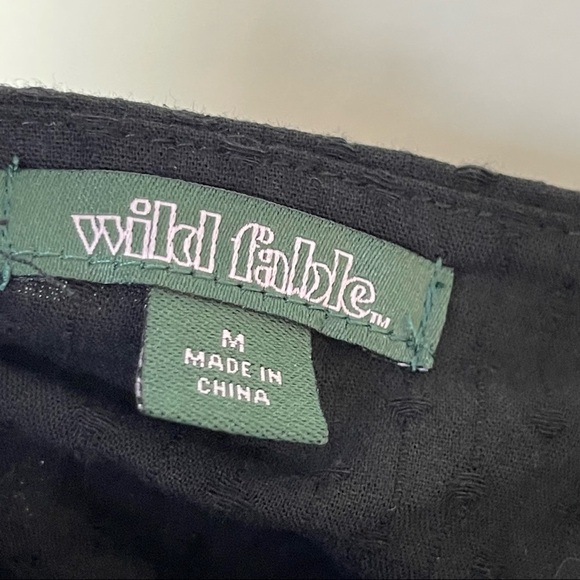 Wild Fable Black Dress M - Picture 8 of 10
